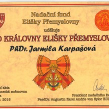 Zakladatelka a ředitelka Centra Prointepo převzala Řád Elišky Přemyslovny