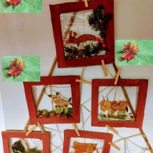 ŠD - Tvoření podzimní okénko