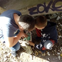 Turistický kroužek - parkurové hřiště, keška