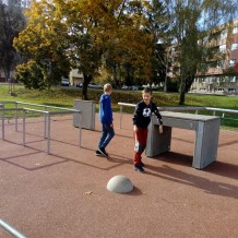 Turistický kroužek - parkurové hřiště, keška