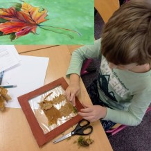 ŠD - Tvoření podzimní okénko