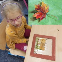 ŠD - Tvoření podzimní okénko