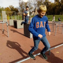 Turistický kroužek - parkurové hřiště, keška