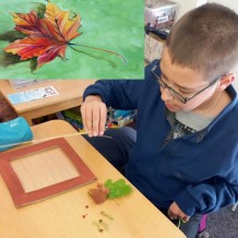 ŠD - Tvoření podzimní okénko