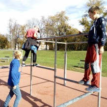 Turistický kroužek - parkurové hřiště, keška