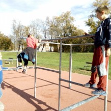 Turistický kroužek - parkurové hřiště, keška