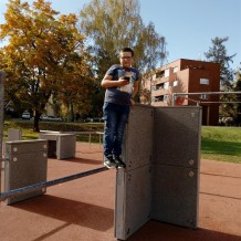 Turistický kroužek - parkurové hřiště, keška