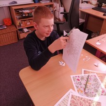 Kroužek moderní výtvarné techniky - jarní koláže