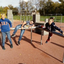 Turistický kroužek - parkurové hřiště, keška