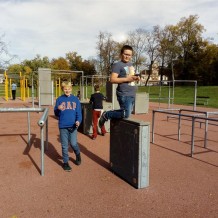 Turistický kroužek - parkurové hřiště, keška