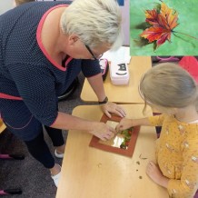 ŠD - Tvoření podzimní okénko