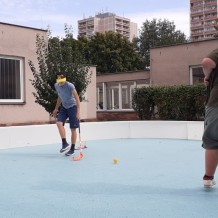 SŠ - Tělocvik - florbal, košíková, stroje