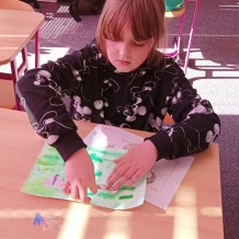 Kroužek moderní výtvarné techniky - jarní koláže