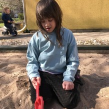 MŠ - čarodějnice, zahrada