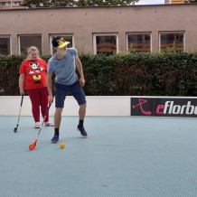 SŠ - Tělocvik - florbal, košíková, stroje