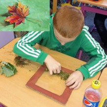 ŠD - Tvoření podzimní okénko