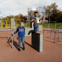 Turistický kroužek - parkurové hřiště, keška