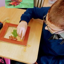 ŠD - Tvoření podzimní okénko