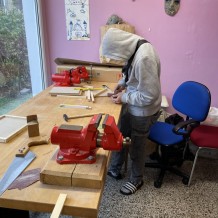 Příprava výrobků na tradiční Vánoční jarmark