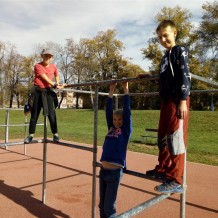 Turistický kroužek - parkurové hřiště, keška